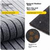 Boneng Striped Entrance Mat, Doorway Carpet, Floor Mat, Doormat, Cuttable, Gray, 60x90cm
