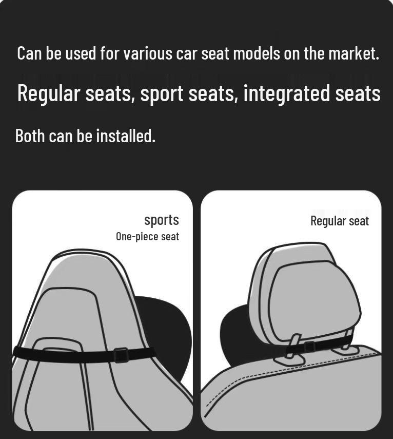 Four Seasons Universal Car Seat Headrest & Lumbar Support Cushion