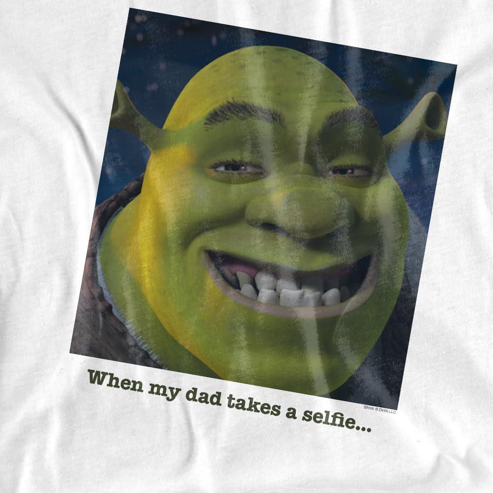 Shrek Mens Dad Takes A Selfie T-Shirt