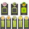 14-in-1 Multi-Function Vegetable Slicer Dicer Grater Kitchen Tool for Efficient Food Preparation
