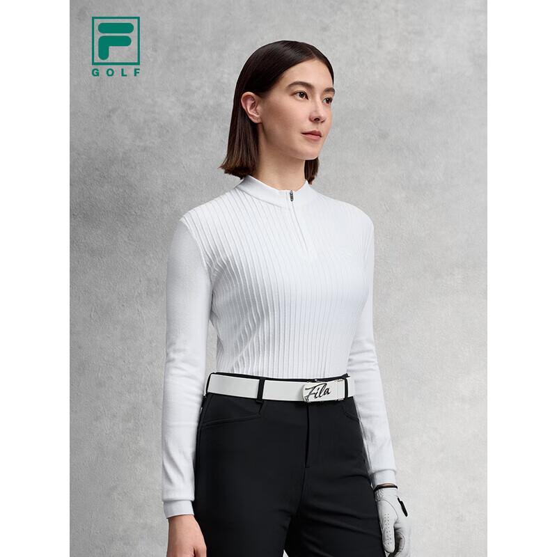 FILA Women s Golf Sport Slim Fit Half-Zip Knitted Pullover Sweater XL