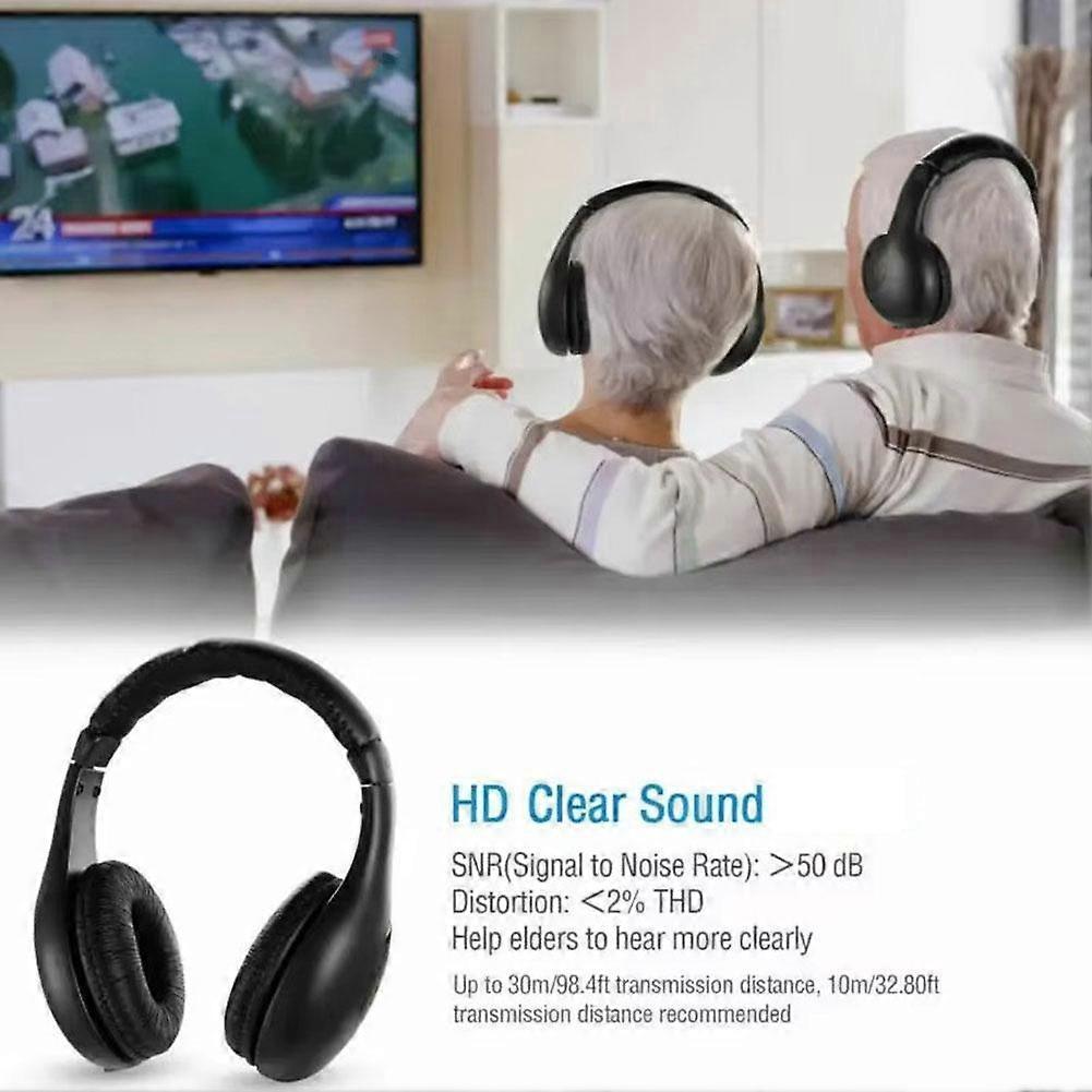 5-in-1 Bluetooth Wireless TV Headphone