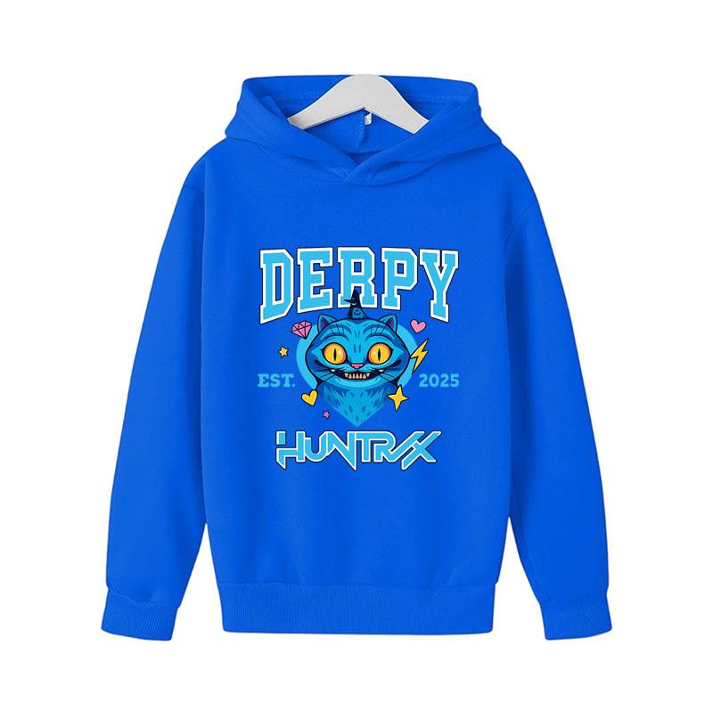 KPop Demon Hunters Huntrix Boys Hoodies Girl Fashion Hoodie Children Casual Pullovers Sweaters Long Sleeves Kids Autumn Clothes