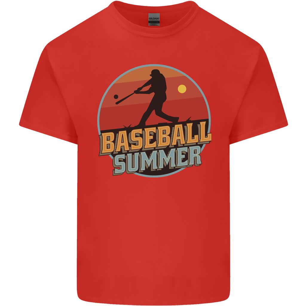 Baseball Summer Unisexs Light Cotton TShirt
