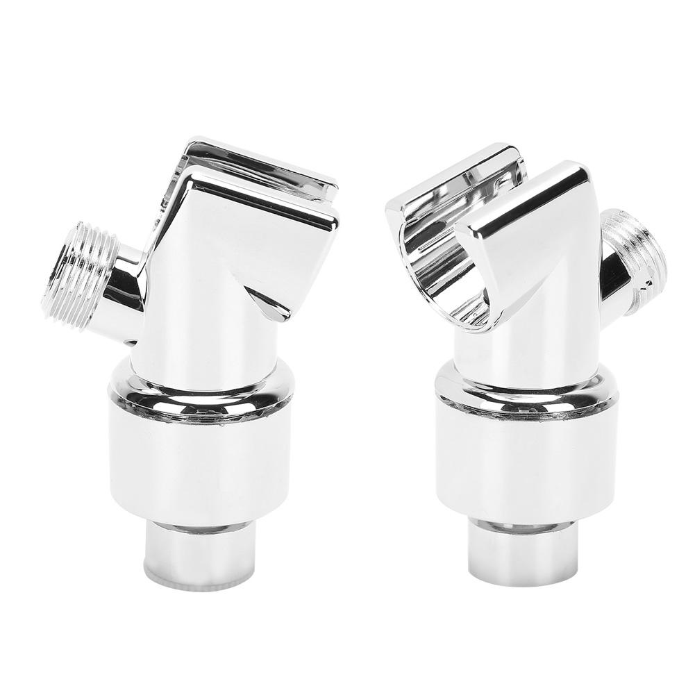 Electroplating Tee Shower Head Bracket Holder Adapter Fittings for Home Bathroom Use