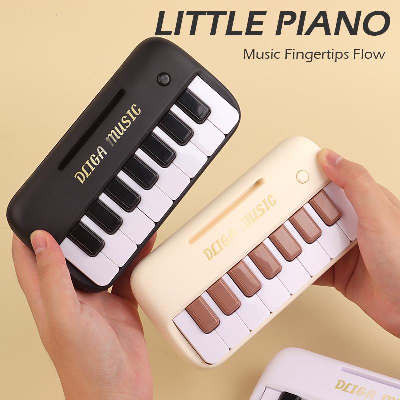 Mini Elektrisches Klavier Tastatur Tasche Musikinstrument Spielzeug Ton Licht Lernen Musik Pädagogisches Spiel Kinder Spielzeug Weihnachtsgeschenke