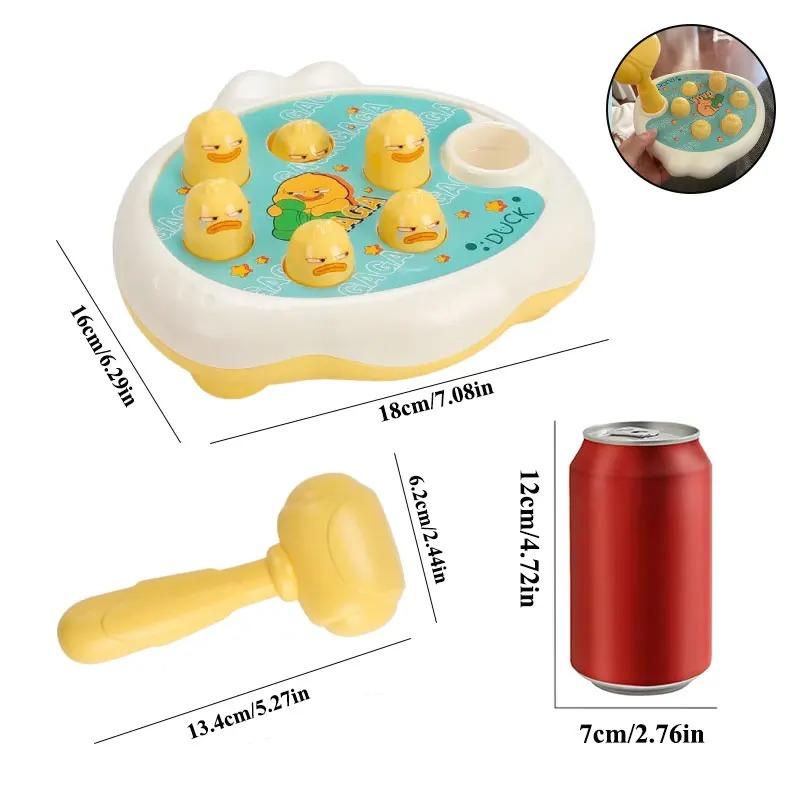 Non-Toxic New Montessori Baby Duck Frog Toy Whac-A-Mole Clench Fist Education Educational Toys For Children'S Cognitive Development