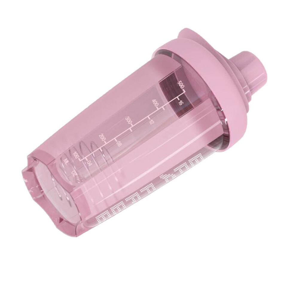 500ml  Sports Shaker Bottle Whey Protein Powder Mixing Bottle Sports Fitness Water Cup With Time Marker Reusable Cups