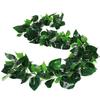 Green Leaf Rattan Grape Decorative Artificial Vine for Balcony & AC Pipe Cover