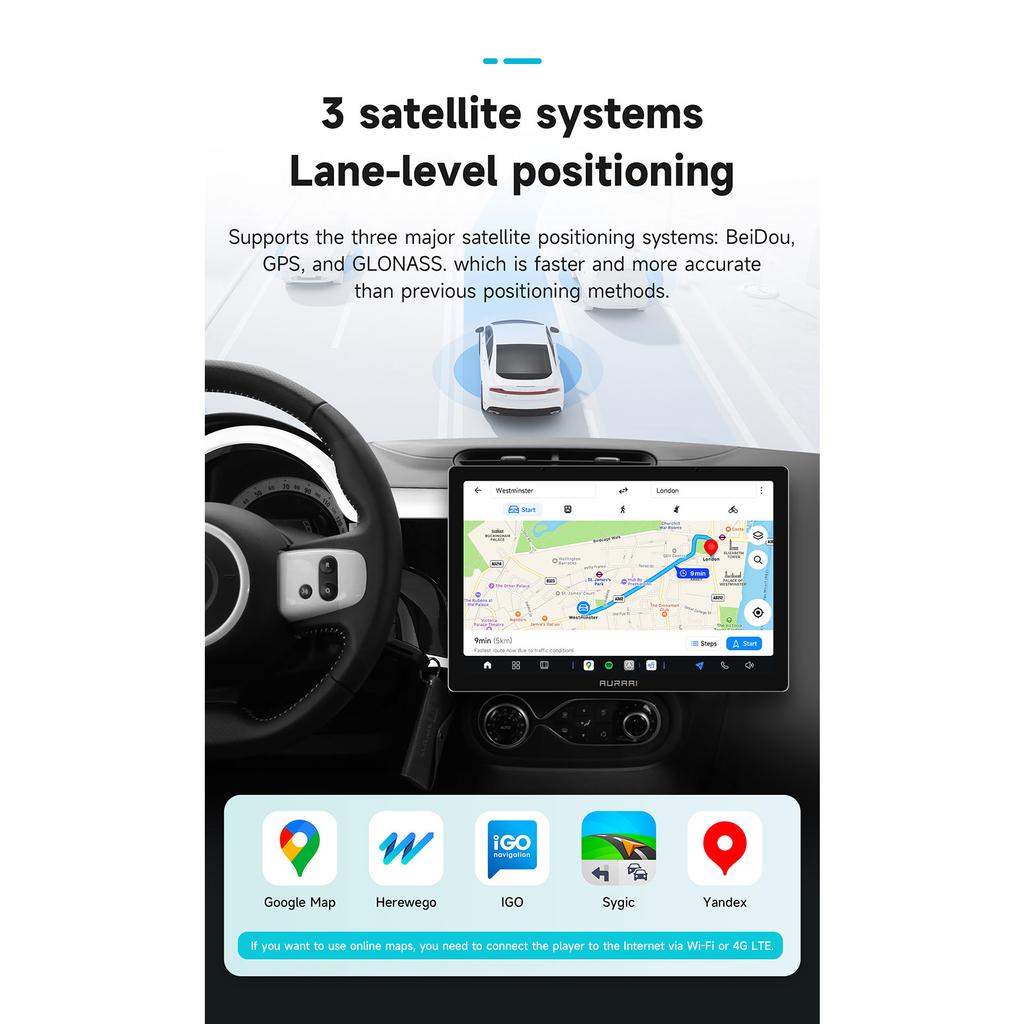 Hizpo 2K Screen Wireless Apple Carplay Android Auto for Renault Twingo 3 2014-2024 Car Infotainment Multimedia Player GPS Stereo Intelligent Screen