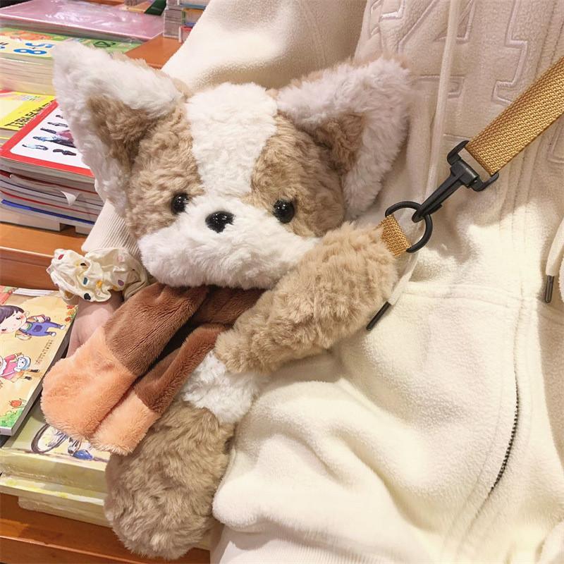 Classic Dog Plush Toy With Soft Pp Cotton Filling For Kids And Collectors