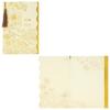 Sanrio Multipurpose Message Line Drawing Flower Greeting Ships SANRIO 982237 Card, Card, Overseas, MU189-3,