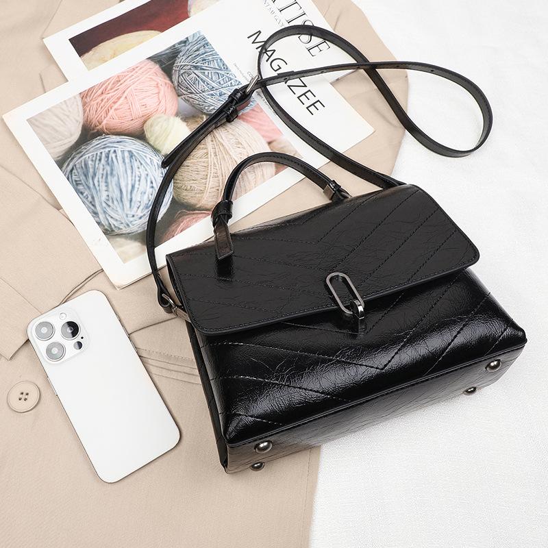 New Tote Women's Bag High-end Autumn and Winter Genuine Leather Crossbody Large Capacity Mother Bag