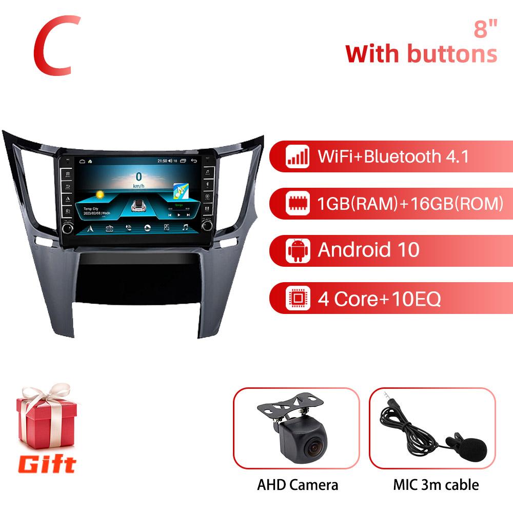 2 Din Autoradio for Subaru Outback RHD 2010-2016 Car Stereo WiFi Carp lay GPS Navigation Multimedia Video Player Head Unit