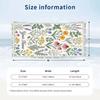 Floral Garden 3 Theme Quick Dry Beach Towel Custom Name Text Print Large Sand Resistant Towel Beach Vacation