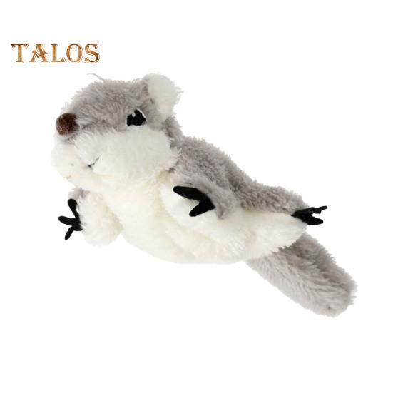 

Електрична іграшка для котів Плюшеві тварини-стимулятори з вібрацією та звуком чирікання Активована дотиком Інтерактивна іграшка-дражнилка для домашніх тварин Собаки C