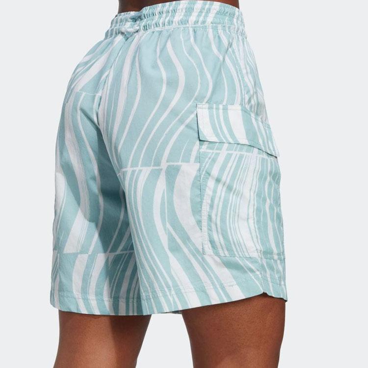 Adidas By Stella McCartney Truenature Color Block Hiking Shorts Women Shorts White HT1120