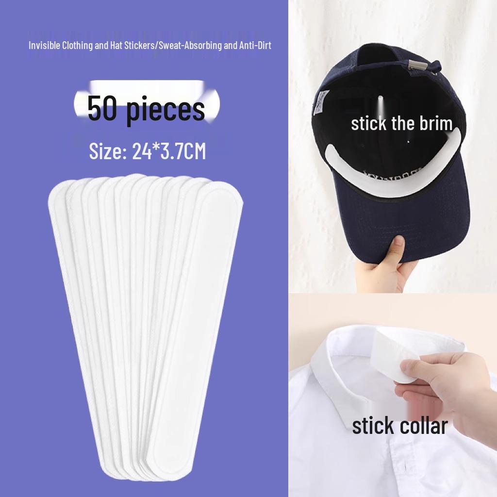 Odor-Resistant Sweat-Absorbing Collar & Cuff Pads – Gentle, Disposable, Summer Special