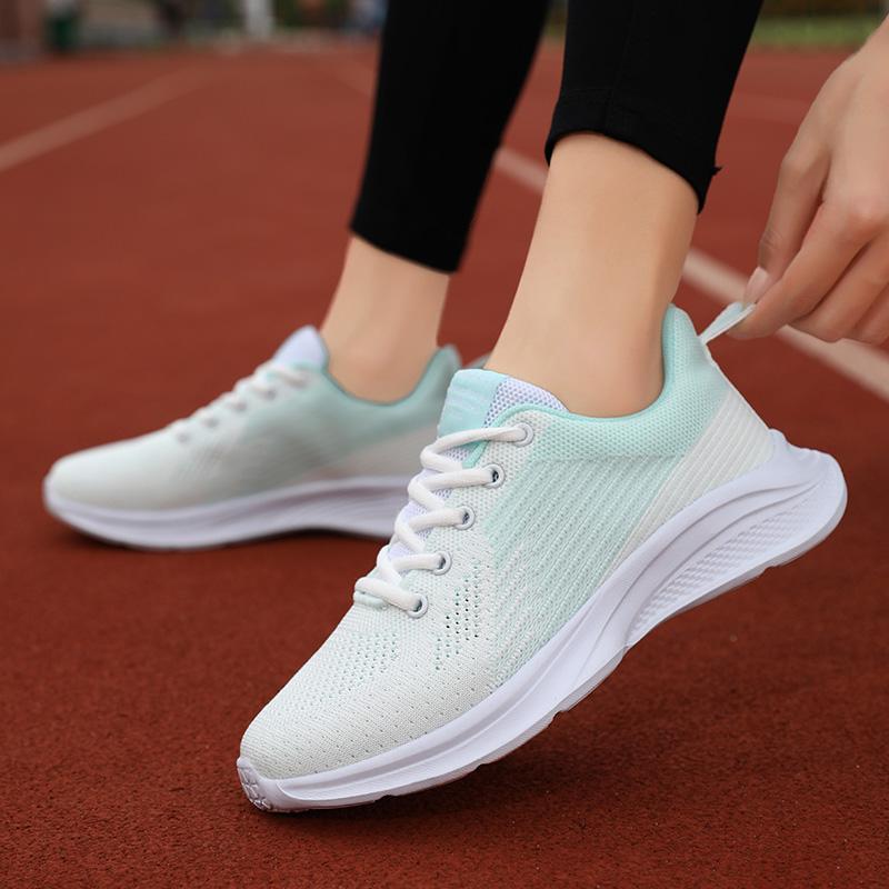 Fashion Fashion Women's New Versatile Casual Shoes 2025 Summer Platform Soft Sole Jogging Strap Mesh Travel Lightweight Vulcanized Shoes