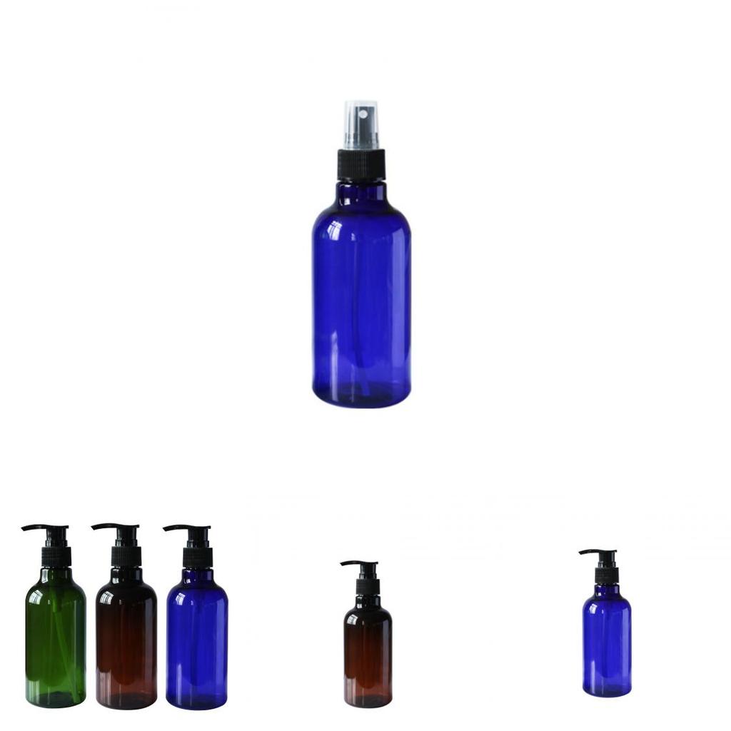 1pcs 250ml Plastic Pump Bottles Shampoo Shower Gel Jars Storage Containers For Skin Care And Facial Water In Multiple Colors