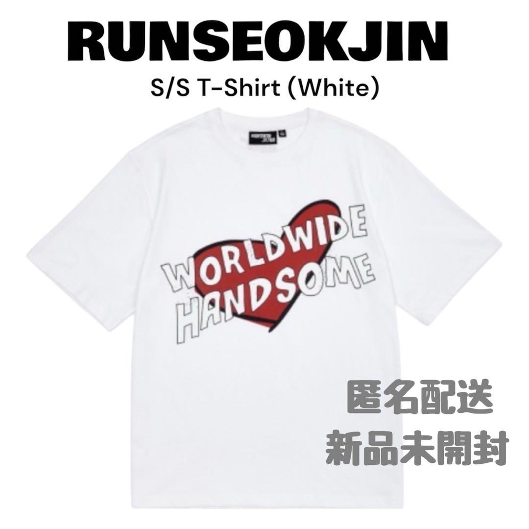 

[USED] Official RUNSEOKJIN Tour T-Shirt White BTS Jin