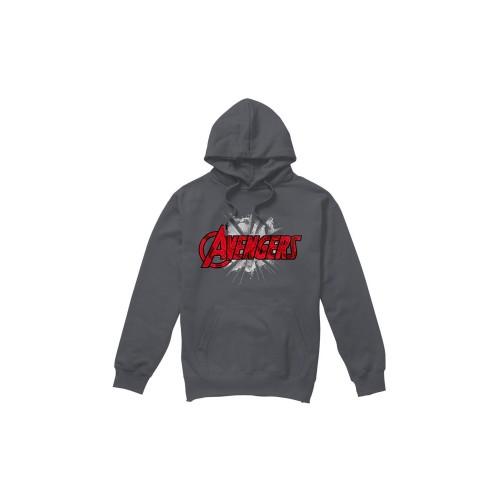Marvel Mens Avengers Bash Logo Hoodie