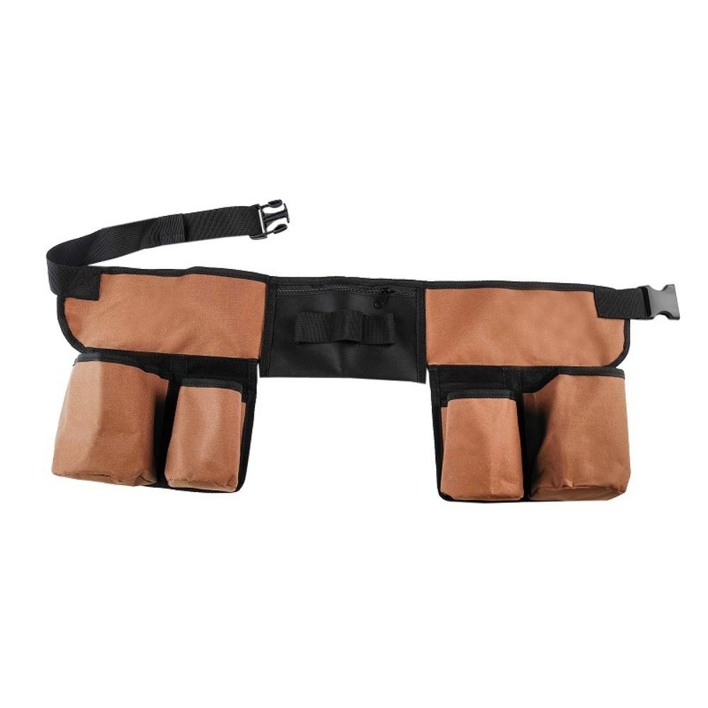 Waterproof Housekeeping Waist Belt Adjustable Gardening Tool Waist Bag  Electrician Toolkit