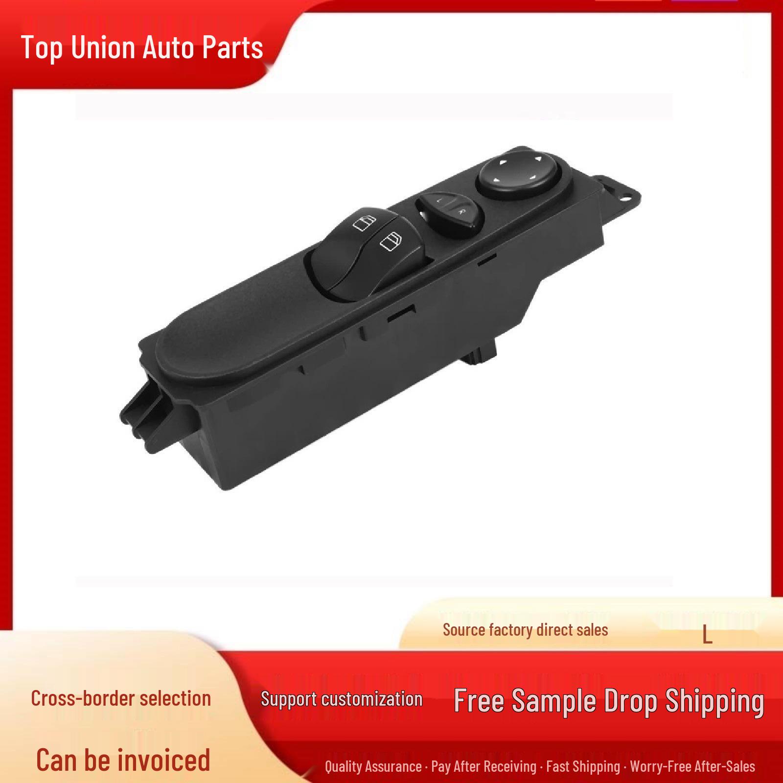 A9065451213: Compatible Power Window Switch for Mercedes-Benz W906 Electric Window Master Control. Electric