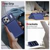 Flip Card Slot Wallet Leather Phone Case for IPhone Air 17 16 14 13 12 Pro Max 15 Plus 16E Stand Anti Drop Protective Cover