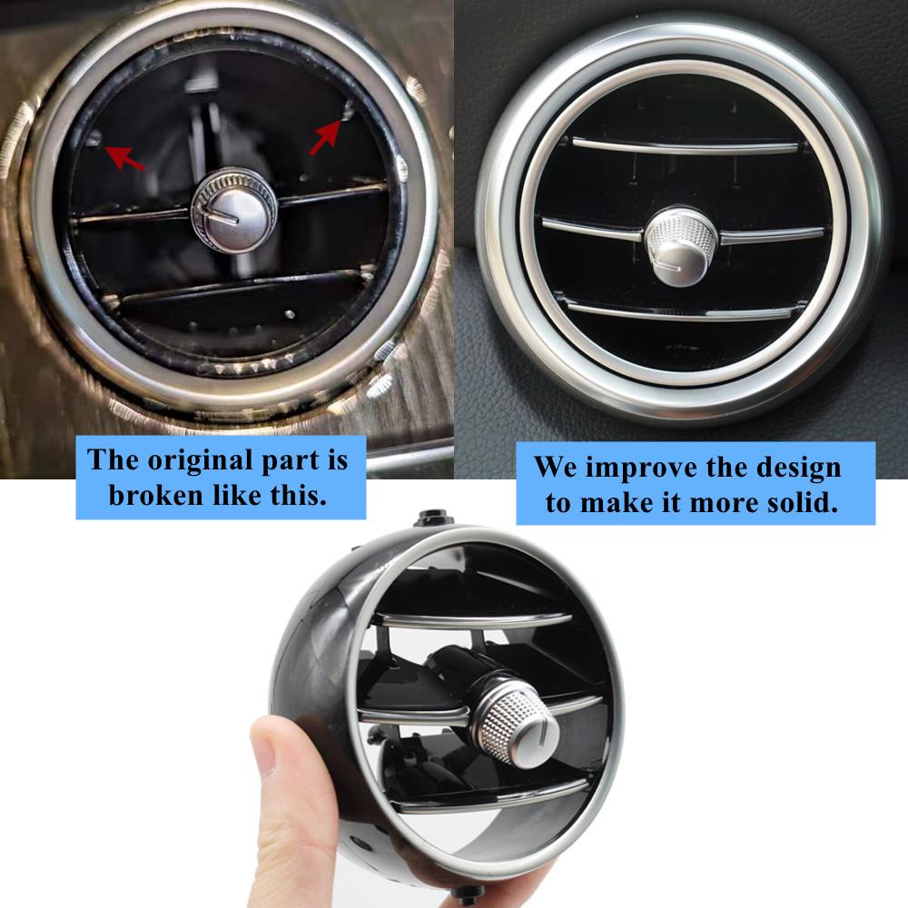 Front Rear Center Console Air Conditioner Ventilation Grille Air Outlet Frame For Mercedes Benz W205 W253 GLC C Class