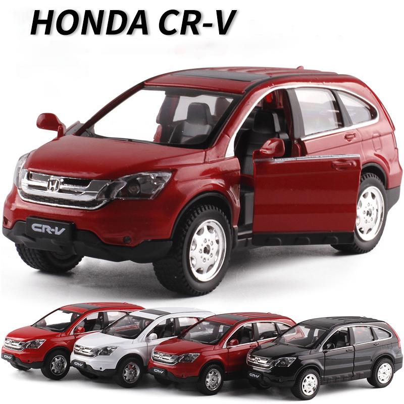 

1:32 Honda CRV SUV Модель автомобиля Легкосплавный автомобиль Литая игрушечная модель автомобиля Звук и свет Детская игрушка Коллекционные предметы Подарок
