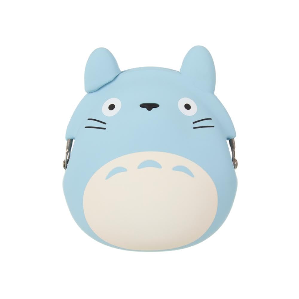 

Sekiguchi My Neighbor Totoro Silicone x x Purse, Blue, 404933, H9.5 W8.2 D7.2cm