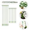 5/10/20Pcs Plant Supports Stand For Butterflies Orchid Flower Rose Stem Grow Holder Cilp Fixing Pole Garden Plant Stake Durable
