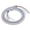 Power Whip Assembly 3 4inch 6ft Nonmetallic Liquid Tight Flexible Electrical Conduit with Wire for Small Split Air