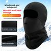 Winter and Autumn Warm Headgear, Windproof and Cold-resistant Riding Mask, Full-face Protection for Skiing and Motorcycle Riding, Helmet Liner