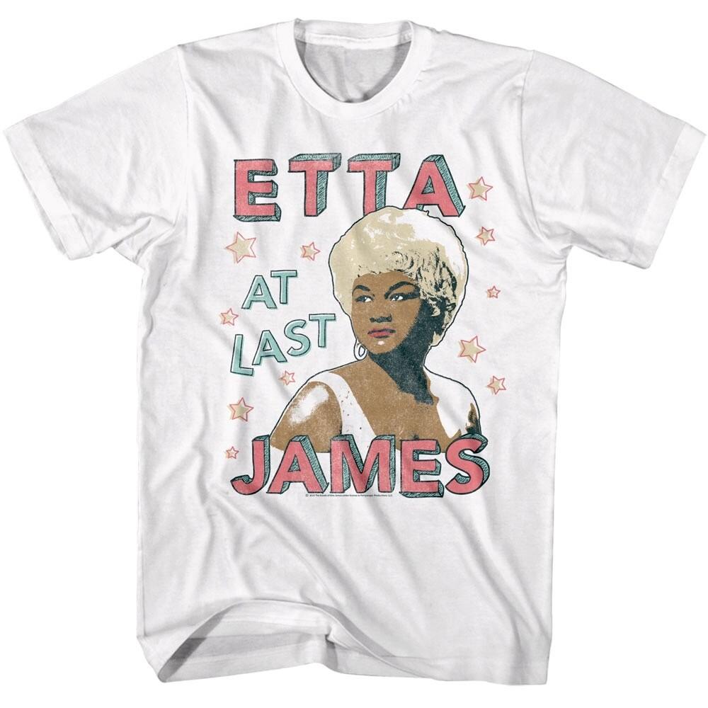Etta James At Last Stars Men T Shirt XXXL