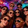 1 Pair of Hawaiian Party Glasses, Elvis Presley Glasses, Funny Costume Accessories, Very Suitable for Weddings, Birthdays, Dances and Theme Events