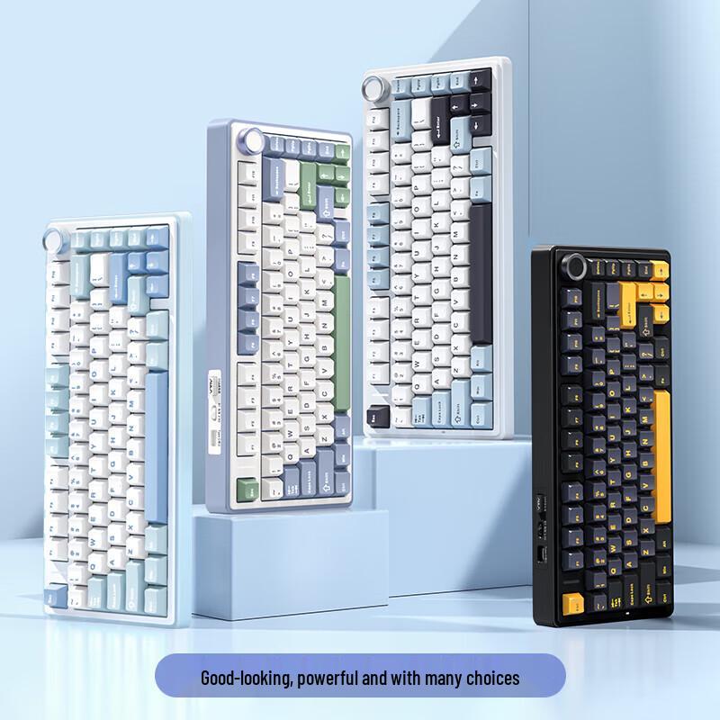 AULA F75 Tri-Mode Gasket Custom Mechanical Keyboard