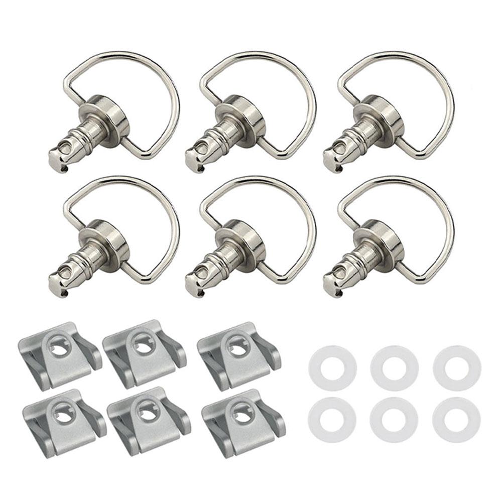 14mm Motorcycle Quick Release 1/4 D-ring Turn Race Fairing Fastener Universal For Honda Yamaha Suzuki Kawasaki Ducati Aprilia