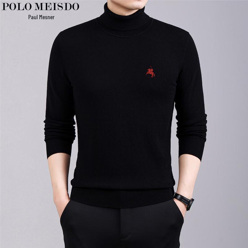 

Мужской свитер POLOMEISDO из 100% ягнячьей шерсти с высоким воротником 3XL