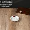 Rooster Series Traditional Oval Ceramic Fish Plate for Hotels & Restaurants