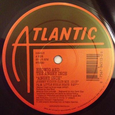 

12inch Record HEDWIG & THE ANGRY INCH - Angry Inch 084513 Atlantic 1999 US Dance & Electronica Used