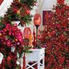 40pcs Red Faux Holly Berries Branches for Christmas Tree Wreath DIY Decor