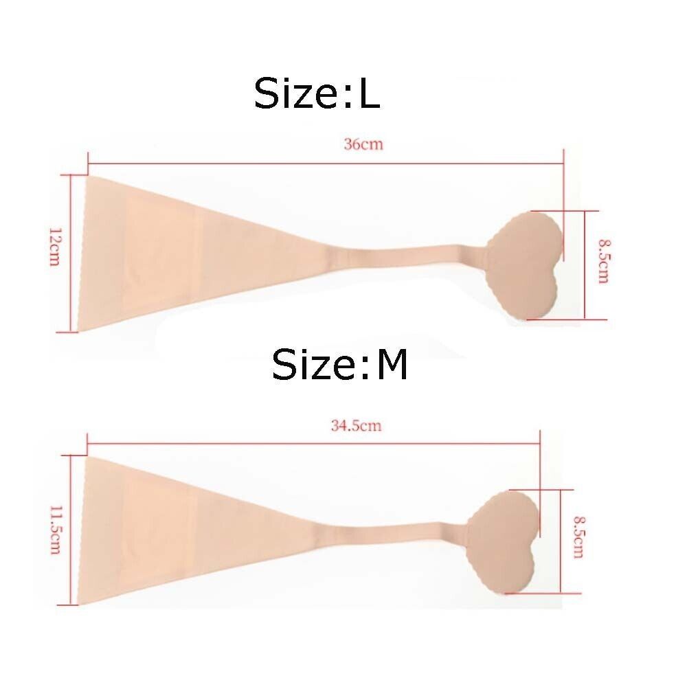 Invisible C-string Panties Underwear Heart Briefs High-quality Lingerie