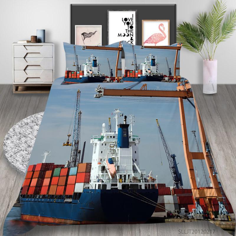 Vehicle Duvet Cover Roats Style Home Bedspreads King Queen Size Bedding Fashion Quilt Cover Woman Man Bedding Sets