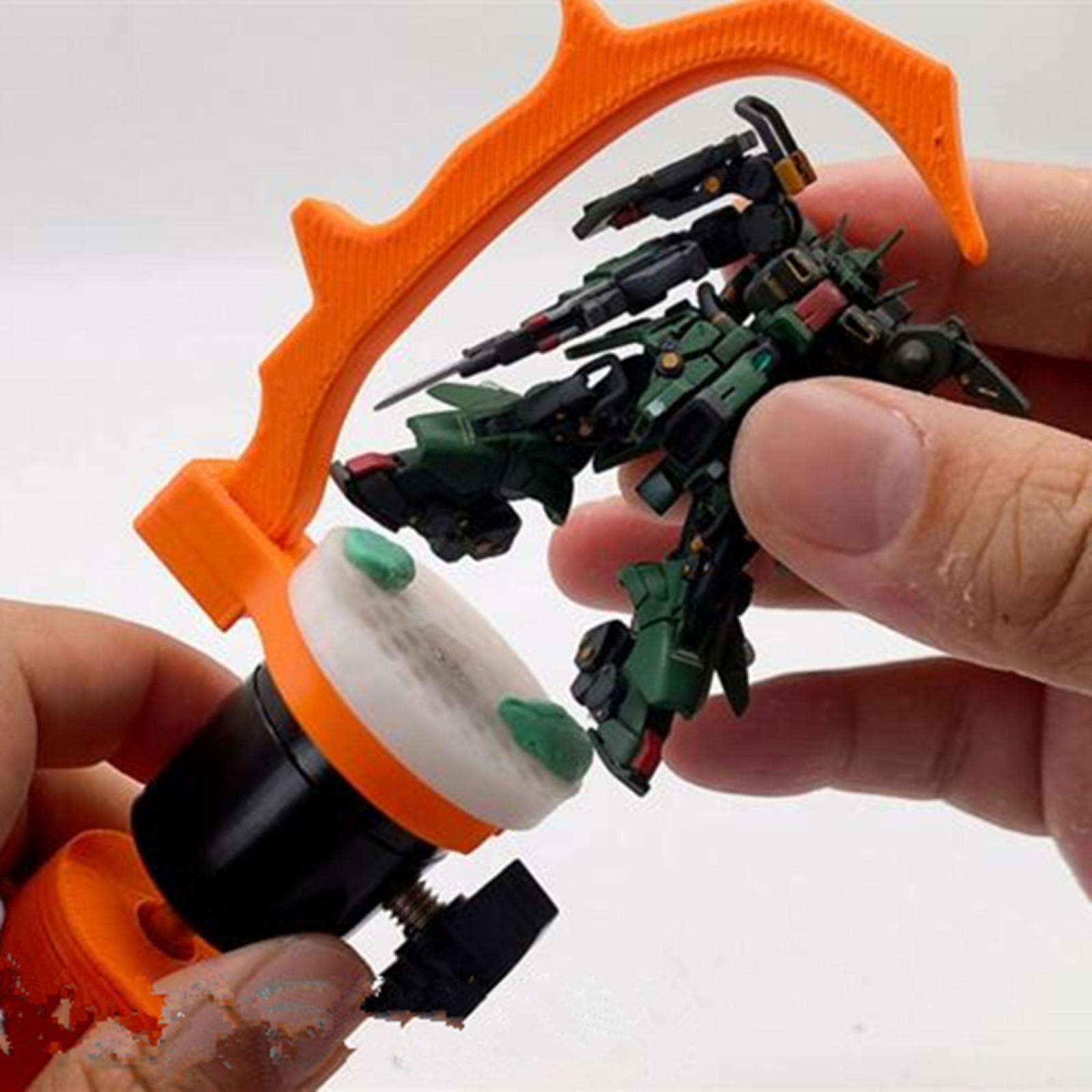 360° Rotating Stable Hand Held Painting Fixed Bracket For Fixing Small Figure Miniature Model DIY Hobby Modeling Tool United States