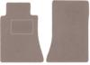 Tapis de sol avant beiges pour: Mercedes E W124 berline, break (1984-1997)