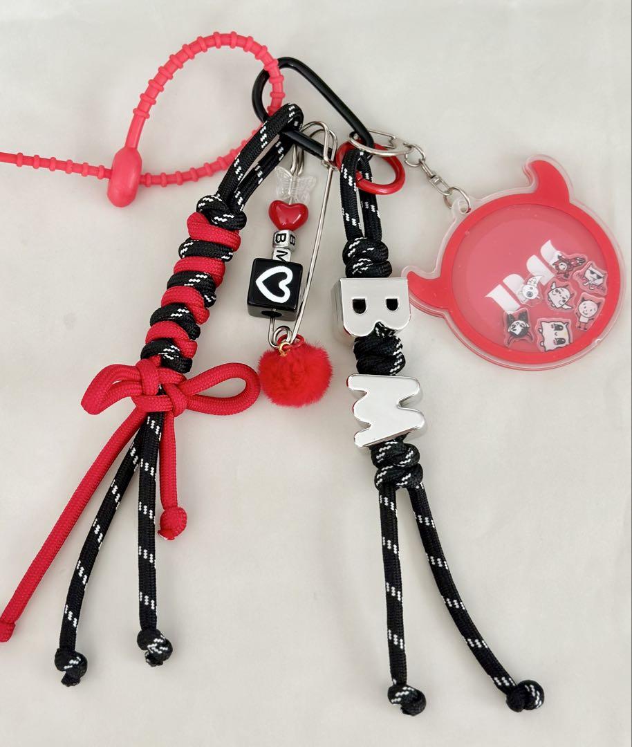 

[USED] BABYMONSTER cute jingling bag charm keychain
