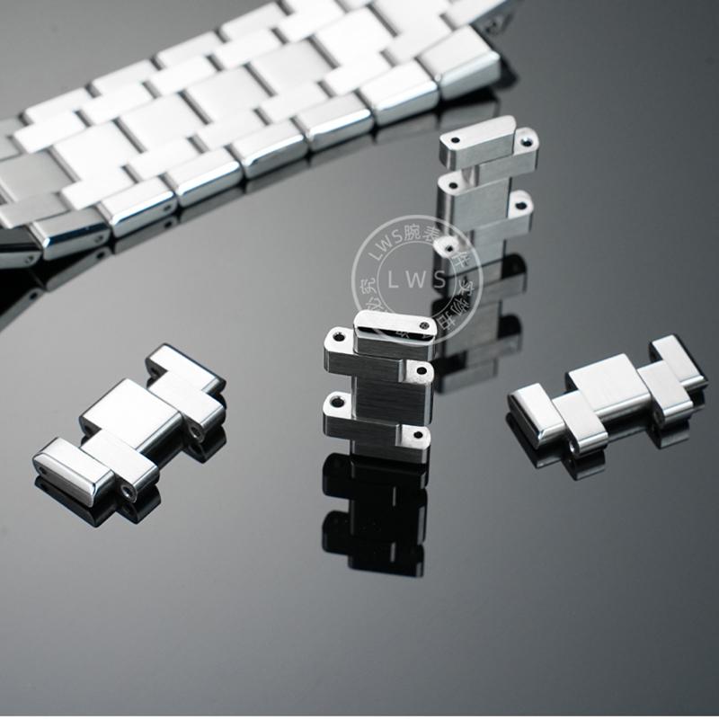 Stainless Steel Lengthened For MAURICE LACROIX AIKON AI6008 AI6038 Original Watch Strap Spliced Band Extended Parts Accessories