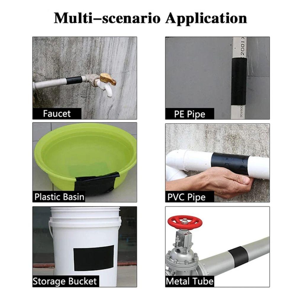 Self Adhesive Waterproof Tape Super Strong Stop Leak Tape Super Glue Tape  Water Pipeline